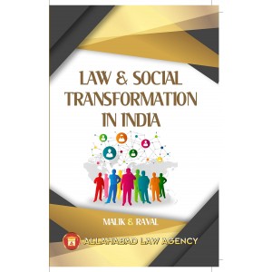 Allahabad Law Agency's Law & Social Transformation in India For LL.M by Malik & Raval 